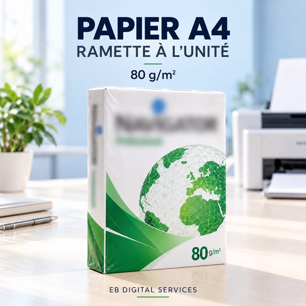 Ramette de papier blanc NAVIGATOR Professional A4 - 500 feuilles 80 g/m²