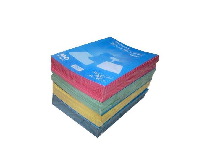 Paquet de 100 Chemises cartonnées MASTER 180g/m² Coloris au choix
